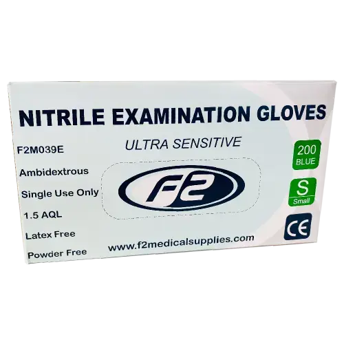 Nitrile Examination Gloves 200 Box - Small