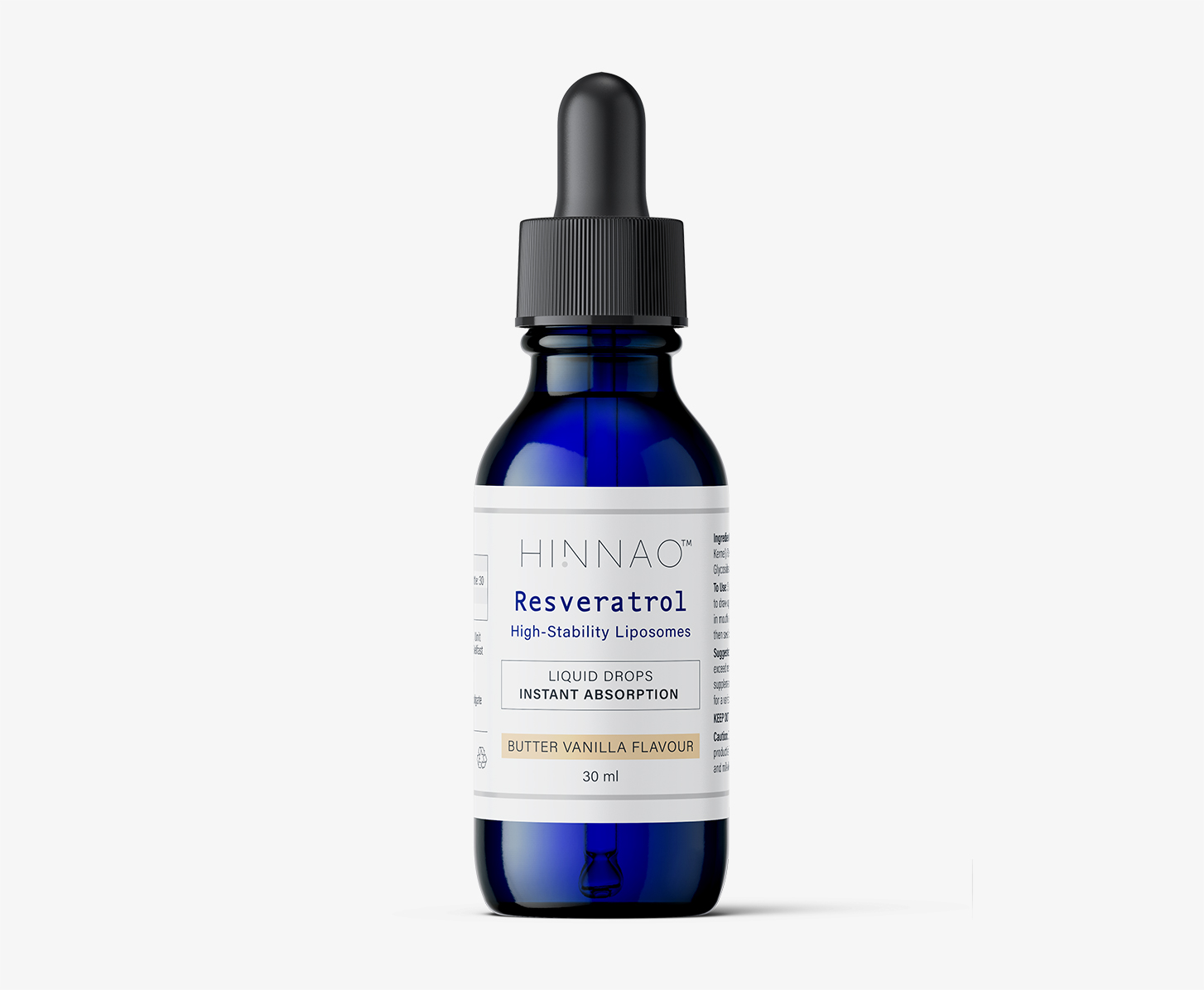 Resveratrol Drops Liquid Supplement for Antiageing & Antiinflammatory from Hinnao