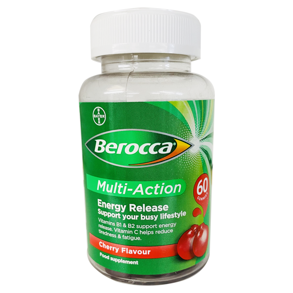Berocca Multi-Action Energy Release Cherry 60