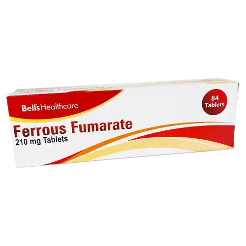 Ferrous Fumarate 84 Tablets 210Mg Bells