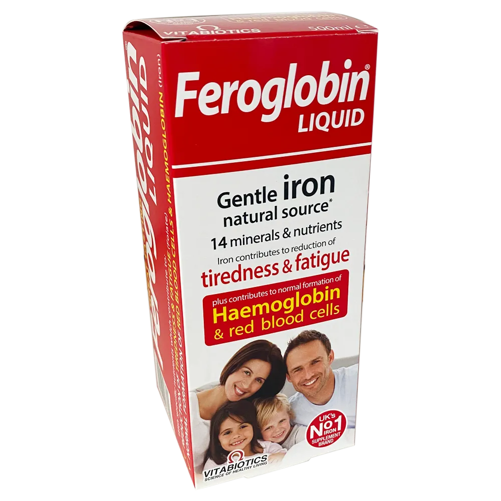 Feroglobin Liquid 500Ml Family Size