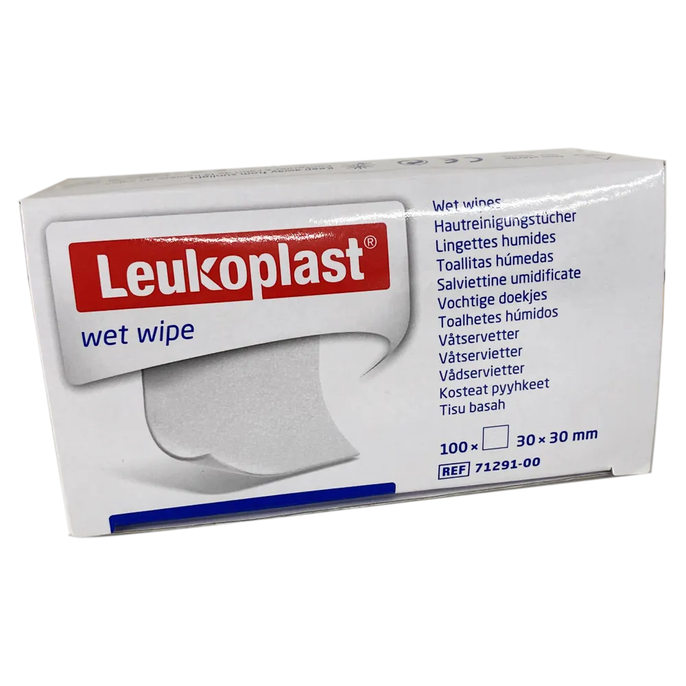 Leukoplast Non-Sterile Wet Wipes (Swabs) 3X3