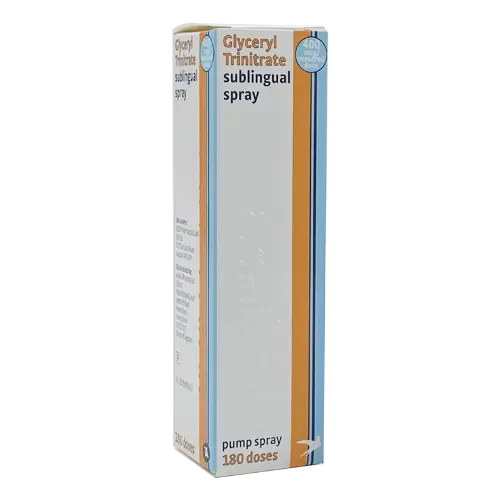 Glyceryl Trinitrate Sublingual Spray (Gtn) 180 Dose