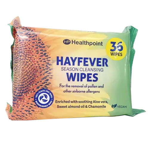 Hayfever Season Cleansing Wipes