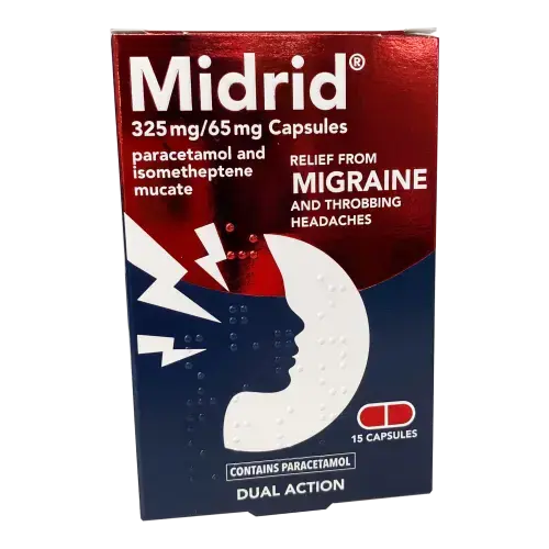 Midrid 15 Capsules For Migraine