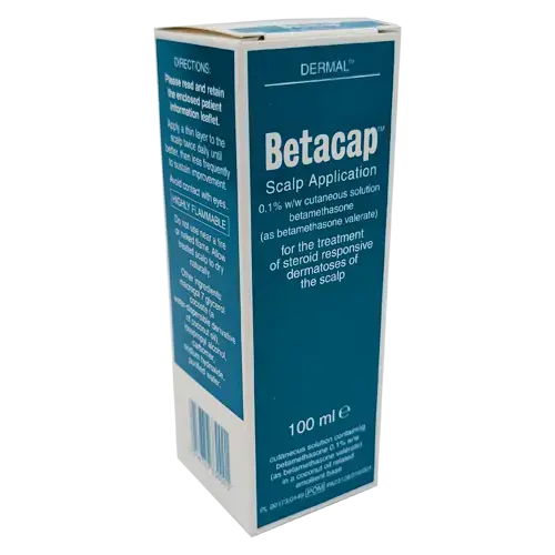 Betacap 0.1% Solution - Eczema, Psoriasis and Dermatitis