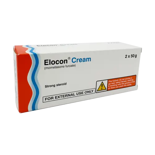 Elocon 0.1% Cream (Mometasone Furoate) - Eczema, Psoriasis and Dermatitis