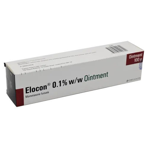 Elocon 0.1% Ointment (Mometasone Furoate) - Eczema, Psoriasis and Dermatitis