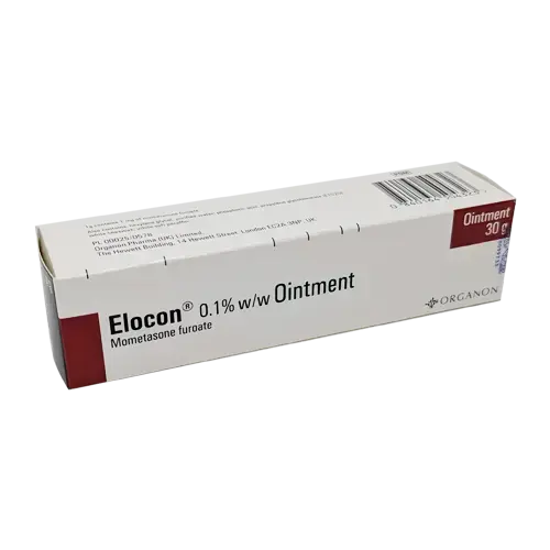 Elocon 0.1% Ointment (Mometasone Furoate) - Eczema, Psoriasis and Dermatitis