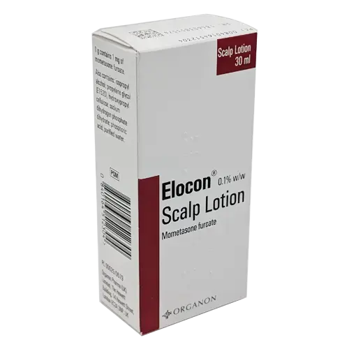 Elocon Scalp Lotion 0.1% 30ml (Mometasone furoate) - Eczema, Psoriasis and Dermatitis