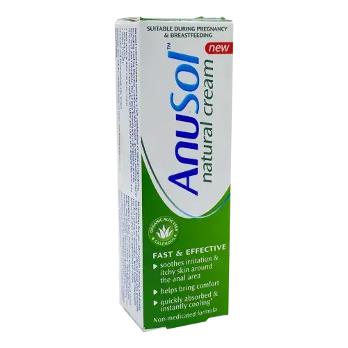 Anusol Natural Cream 30g - Haemorrhoids and Piles