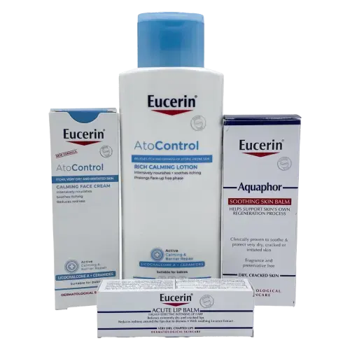 Eucerin Skin Care Bundle - Creams and Ointments