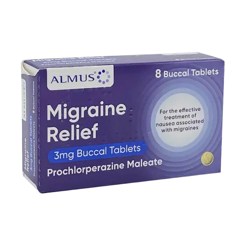 Migraine Relief 3Mg Buccal Tablets