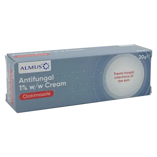 Clotrimazole Antifungal Cream 1% 20g - Thrush OTC