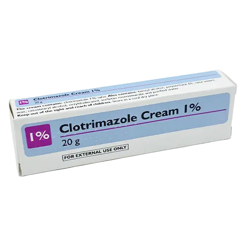 Clotrimazole Antifungal Cream 1% 20g - Thrush OTC