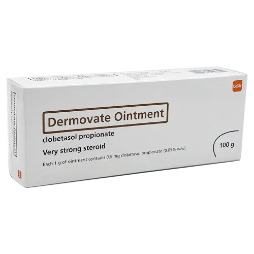Dermovate Ointment 0.05% (Clobetasol Propionate) 100g