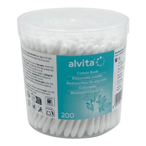 Alvita Cotton Buds 200
