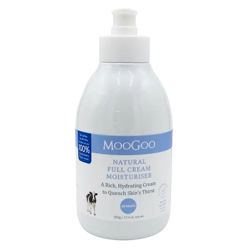 Moogoo Natural Full Cream Moisturiser 500g