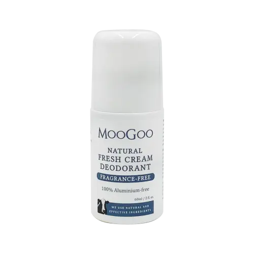 MooGoo Natural Fresh Cream Deodorant Fragrance-Free - Skin Care