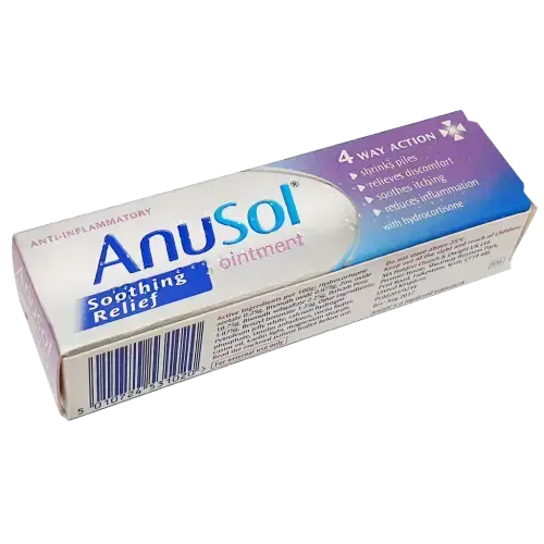 Anusol Soothing Relief Ointment 15g- REDUCED TO CLEAR - Haemorrhoids and Piles