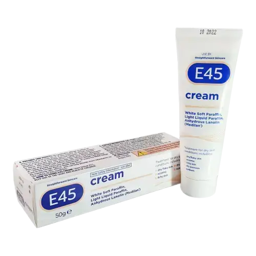 E45 Cream 50g- REDUCED TO CLEAR - Creams and Ointments
