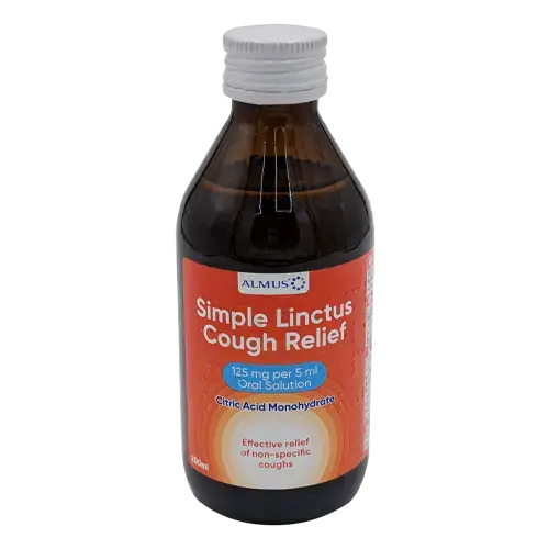 Simple Linctus 200ml- REDUCED TO CLEAR - Cold and Flu