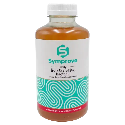 Symprove Daily Live & Active Bacteria - Strawberry & Raspberry - REDUCED TO CLEAR - Men's Health OTC