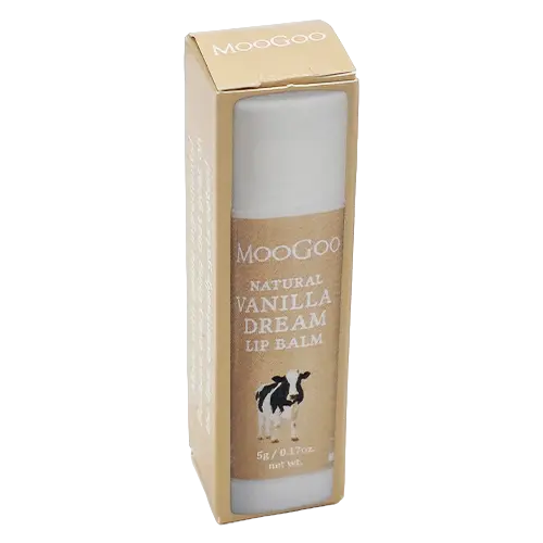MooGoo Edible Lip Balm 5g – Vanilla Dream - New Products