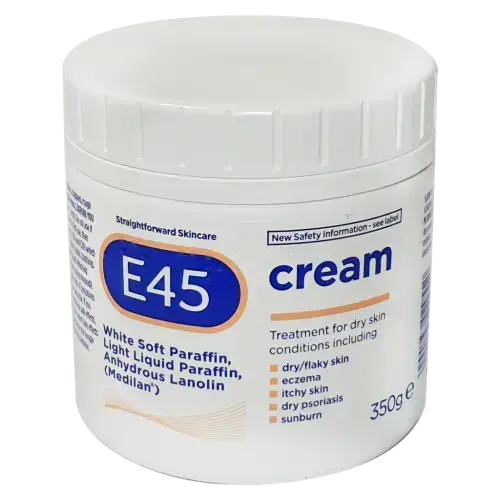 E45 Cream 350g- REDUCED TO CLEAR - Creams and Ointments