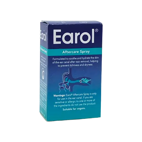 Earol Aftercare Spray 10ml - Ear, Nose & Throat